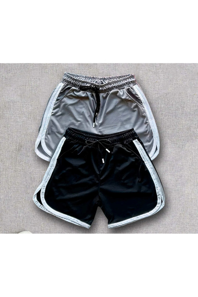 NewCabin New Season Trend Honeycomb Fabric 2-Piece Jr Printed Shorts