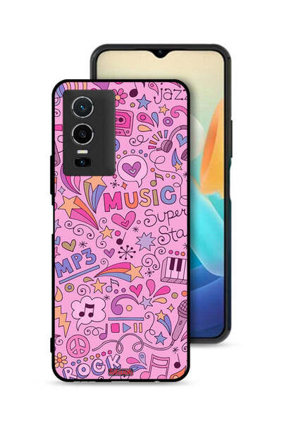 Tolwak غطاء حماية لهاتف Vivo Y76 5G - علامات موسيقية