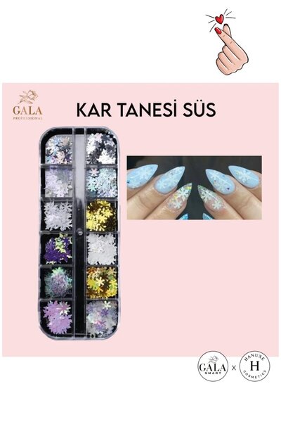 Genel Markalar KAR TANESİ 12Lİ SÜS SETİ