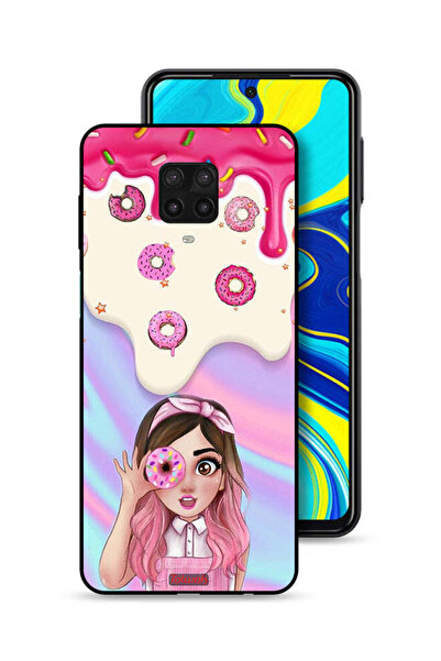 Tolwak غطاء حماية لهاتف شاومي ريدمي نوت 9 برو يحمل صورة دونات