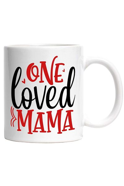 INOVATIX Personalized white mug, for a mother loved and appreciated by her entire family, INOVATIX®. 330ml