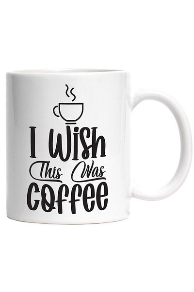 INOVATIX Personalized white mug, for coffee lovers I wanted this to be coffee, INOVATIX®. 330ml