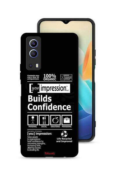 Tolwak غطاء حماية لهاتف Vivo Y72 5G ملصق يعزز الثقة