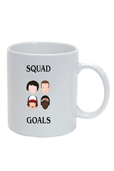 INOVATIX Cană albă personalizată, Stranger Things, alb, D1298, INOVATIX®. 330 ml