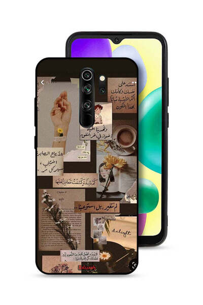 Tolwak Xiaomi Redmi Note 8 Pro Protective Case Cover Arabic Quotes Vintage