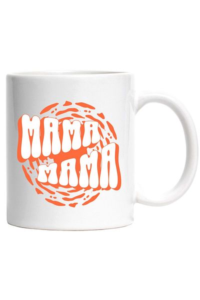 INOVATIX Personalized white mug, Abstract Mother Family Love Best Woman, INOVATIX®. 330ml