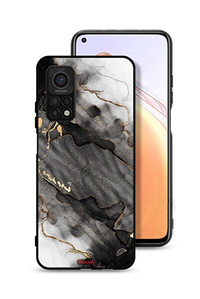 Tolwak غطاء حماية لهاتف شاومي مي 10 تي برو 5G، رخامي لامع