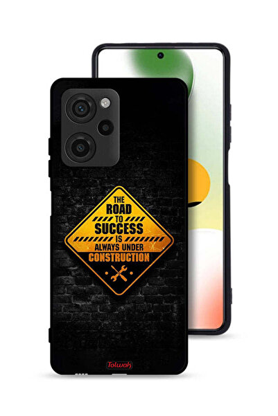 Tolwak جراب حماية لهاتف Xiaomi Poco X5 Pro الطريق إلى النجاح دائمًا قيد الإنشاء