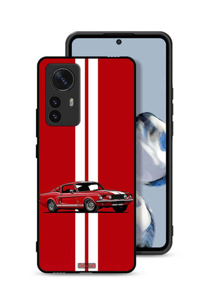 Tolwak Xiaomi 12S Pro Protective Case Cover Vintage Car Abstract Art