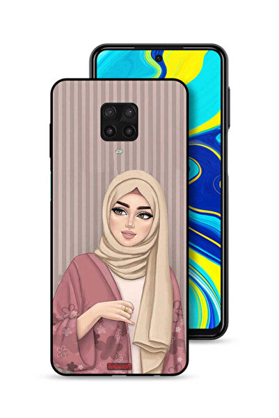Tolwak غطاء حماية لهاتف شاومي ريدمي نوت 9 برو برسومات فتاة محجبة