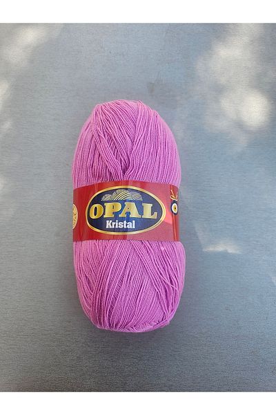 OPAL Crystal Hand Knitting Yarn No:223 Crystal Fiber Soap Dish Pouch Knitting Yarn 100Gr-475Mt