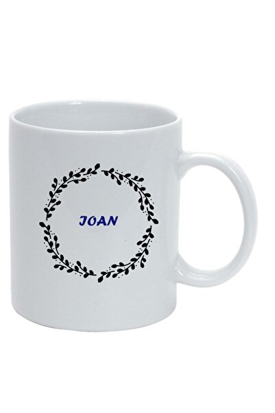 INOVATIX Персонализирана бяла чаша, Име, бяла, D1088, INOVATIX®. 330 мл