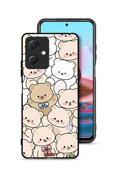 Tolwak غطاء حماية لهاتف شاومي ريدمي نوت 12 بنقشة الدببة