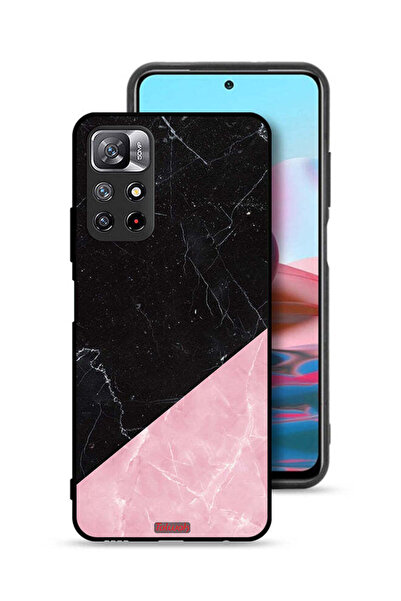 Tolwak غطاء حماية لهاتف شاومي ريدمي نوت 11 4G بنمط رخامي