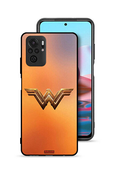 Tolwak غطاء حماية لهاتف شاومي ريدمي نوت 10 4G بشعار Wonder Women