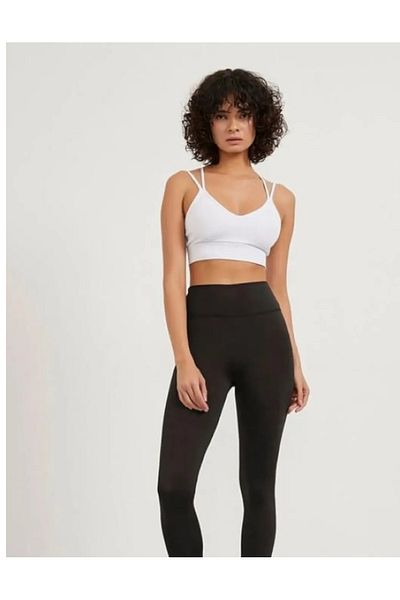 boutich Women's Back Cross Strap Crop Bluz