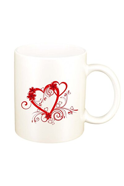 INOVATIX Cana alba personalizata, Love, D307, INOVATIX®. 330ml