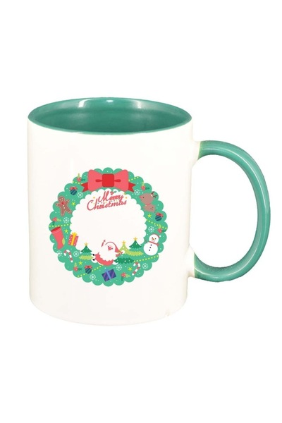 INOVATIX Cana alba personalizata, Craciun Fericit / Merry Christmas, interior...