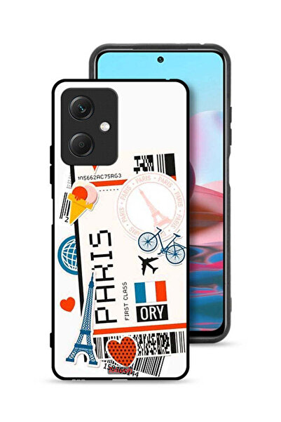 Tolwak غطاء حماية لهاتف شاومي ريدمي نوت 12 - ملصق باريس