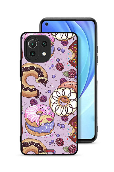 Tolwak غطاء حماية لهاتف شاومي مي 11 لايت برسومات دوناتس آرت