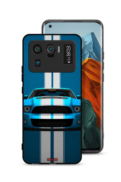 Tolwak Xiaomi Mi 11 Ultra Protective Case Cover Car Abstract Art