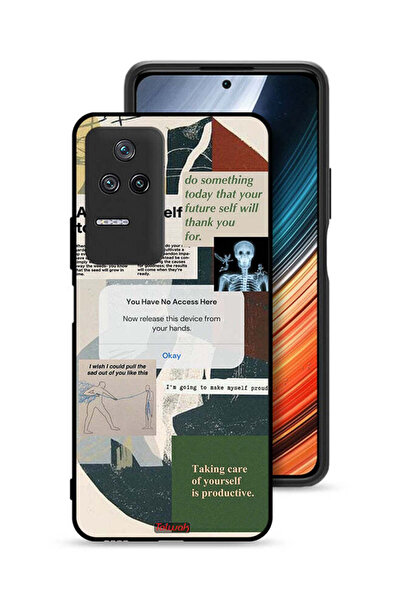 Tolwak غطاء حماية لهاتف Xiaomi Poco F4 اسمح لنفسك بالنمو