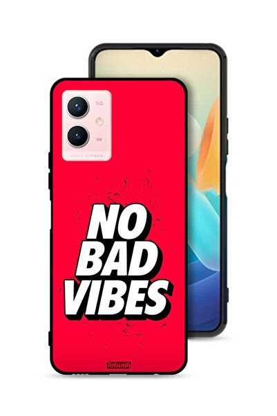 Tolwak Vivo Y33s 5G Protective Case Cover No Bad Vibes