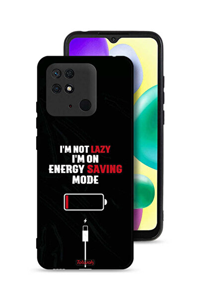 Tolwak غطاء حماية لهاتف شاومي ريدمي 10 سي - أنا لست كسولاً، أنا في وضع توفير ...