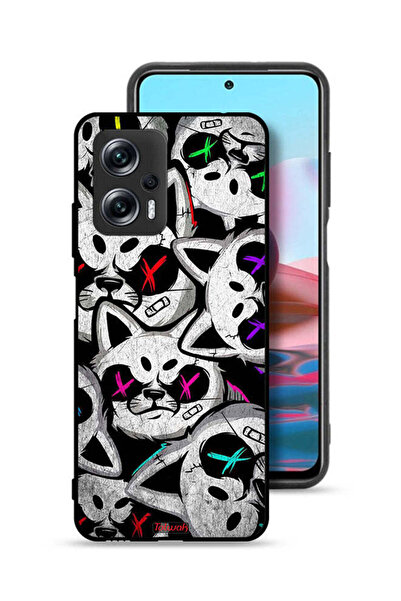 Tolwak غطاء حماية لهاتف شاومي ريدمي نوت 11T برو 5G - قطط مارشميلو