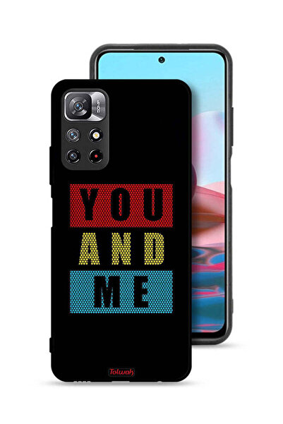 Tolwak غطاء حماية لهاتف شاومي ريدمي نوت 11 4G أنت وأنا