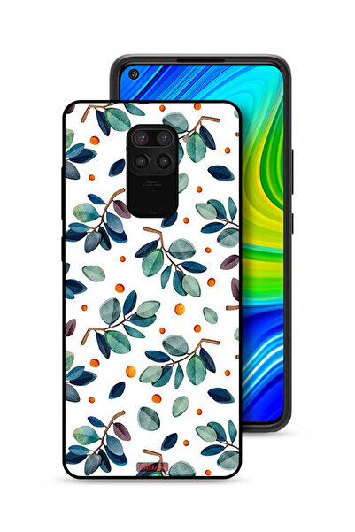 Tolwak غطاء حماية لهاتف شاومي ريدمي نوت 9 بنقشة أوراق الشجر