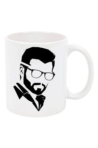 INOVATIX Cana alba personalizata, El Profesor La Casa Del Papel 300ml, INOVATIX®. 330ml