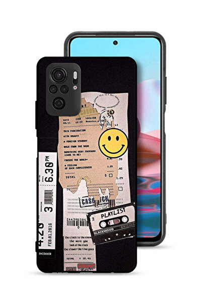 Tolwak غطاء حماية لهاتف شاومي ريدمي نوت 10 4G مع ملصق قائمة تشغيل