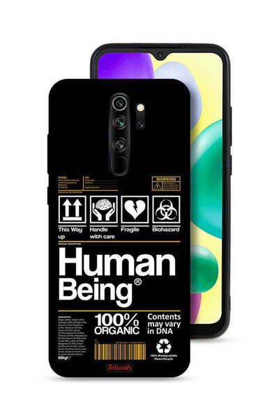 Tolwak Xiaomi Redmi Note 8 Pro Protective Case Cover Human Being Sticker
