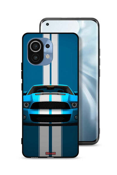 Tolwak Xiaomi Mi 11 Protective Case Cover Car Abstract Art