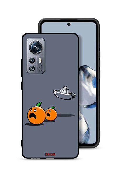 Tolwak غطاء حماية لهاتف Xiaomi 12S بتصميم فني رقمي بسيط وفكاهي