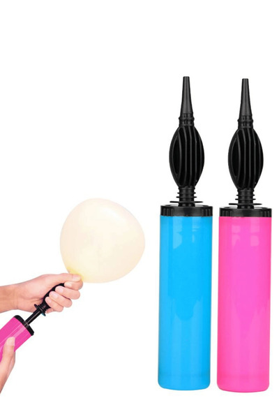 Mielibon Balon Pompası – Elle Şişirme, Karışık Renk, Pratik ve Dayanıklı