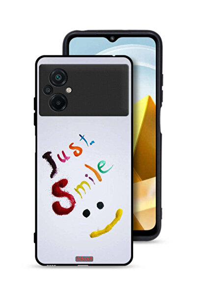 Tolwak غطاء حماية لهاتف Xiaomi Poco M5 4G - ابتسامة فقط