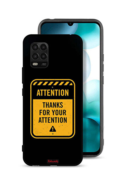 Tolwak غطاء حماية لهاتف Xiaomi Mi 10 Lite 5G شكرًا على الاهتمام