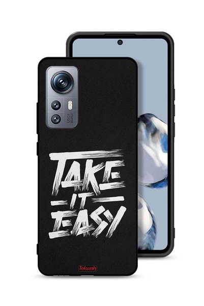 Tolwak Xiaomi 12S Protective Case Cover Take It Easy