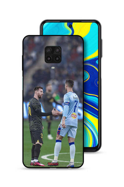 Tolwak غطاء حماية لهاتف شاومي ريدمي نوت 9 برو ميسي ورونالدو