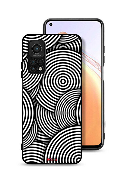 Tolwak غطاء حماية لهاتف Xiaomi Mi 10T 5G بنمط دوائر وهمية