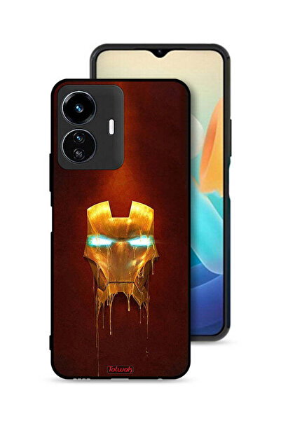 Tolwak Vivo Y77 5G Protective Case Cover Iron Man Marvel Comics