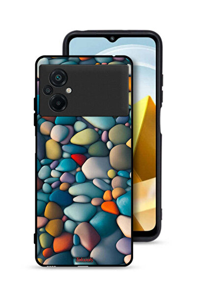 Tolwak غطاء حماية لهاتف Xiaomi Poco M5 4G بنمط تجريدي من الأحجار