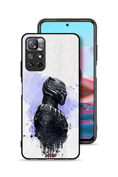 Tolwak غطاء حماية لهاتف شاومي ريدمي نوت 11 4G، النمر الأسود