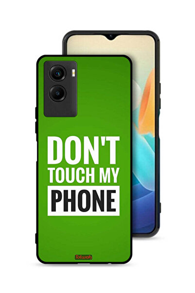 Tolwak Vivo Y55s 5G (2021) Protective Case Cover Do Not Touch My Phone