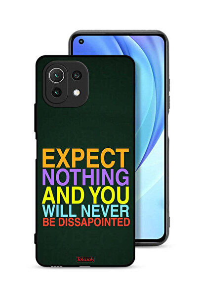 Tolwak غطاء حماية لهاتف Xiaomi Mi 11 Lite لا تتوقع شيئًا ولن تشعر بخيبة أمل أ...