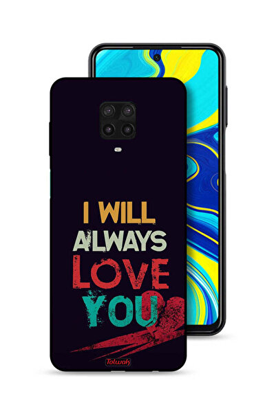 Tolwak جراب حماية لهاتف شاومي ريدمي نوت 9 برو، سأحبك دائمًا