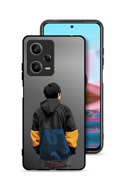 Tolwak غطاء حماية لهاتف شاومي ريدمي نوت 12 برو، صورة فنية لولد