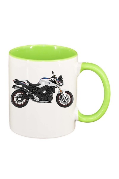 INOVATIX Cana alba personalizata, Motor, interior verde deschis, D61, INOVATI...